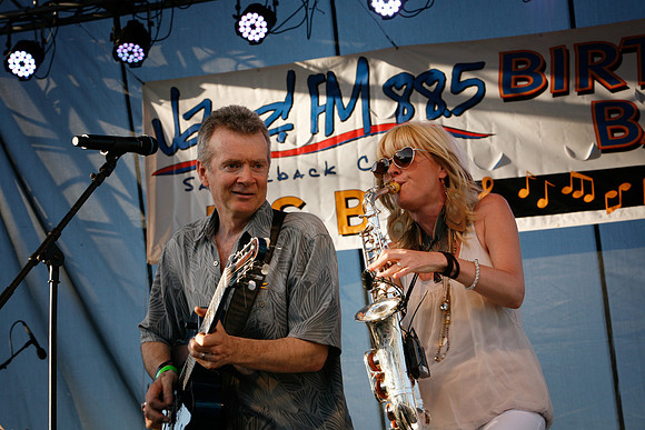 Peter White and Mindi Abair