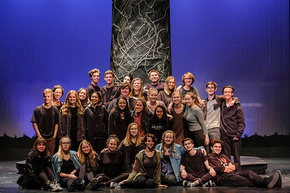 Into the Woods Crew cropped