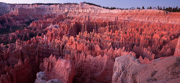 Silent City, Sunset Point at Dawn, Bryce Canyon