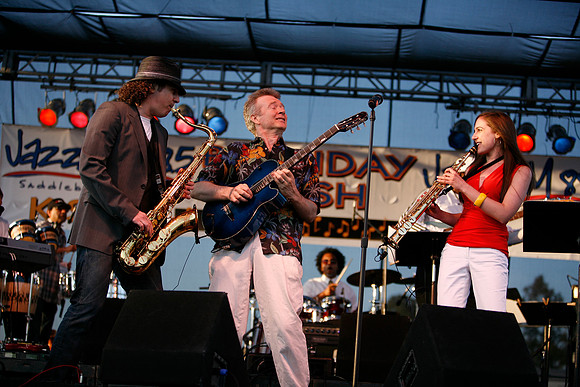 Boney James, Peter White and Elizabeth Mis