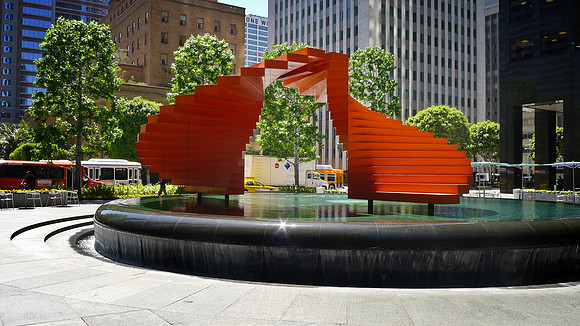 Double Ascension, City National Plaza