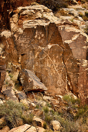 Parowan Gap Petroglyphs
