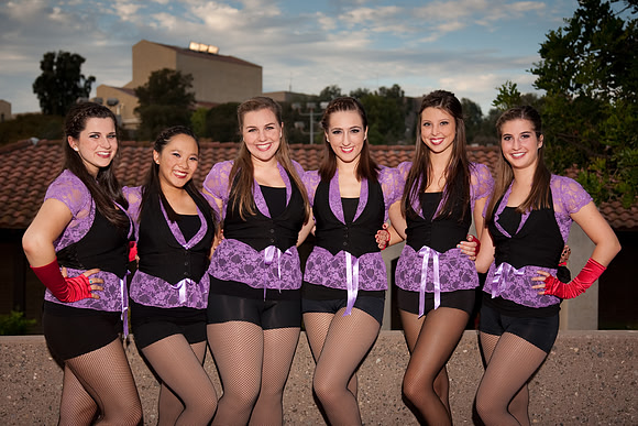Cristina, Alyson, Shelby, Amanda, Hannah, Celia